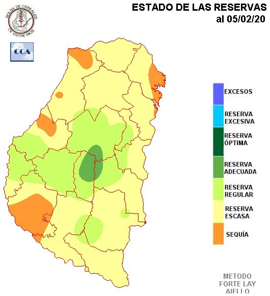 Mapa de reservas