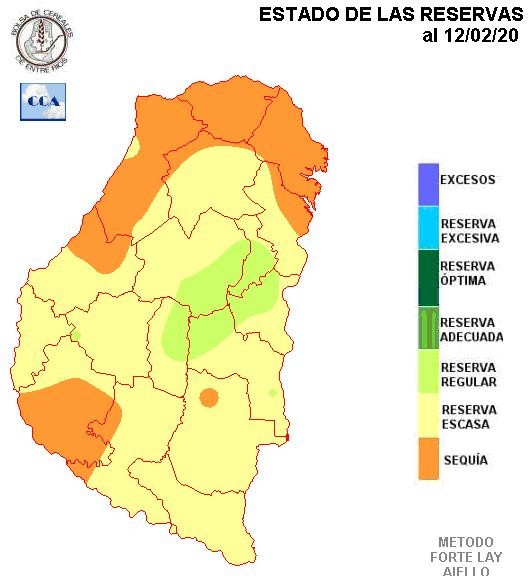 Mapa de reservas