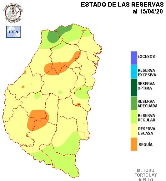 Mapa de reservas