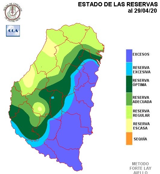 Mapa de reservas