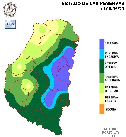 Mapa de reservas