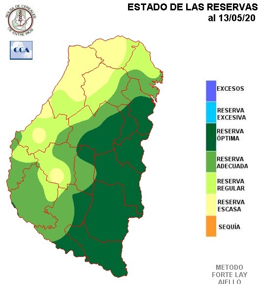 Mapa de precipitaciones