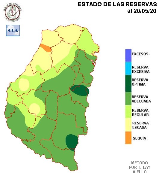 Mapa de precipitaciones