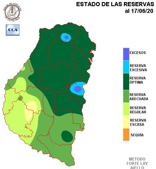 Mapa de reservas