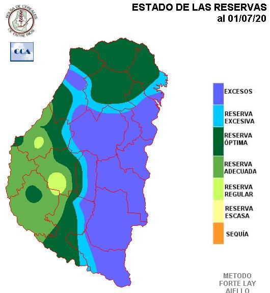 Mapa de reservas