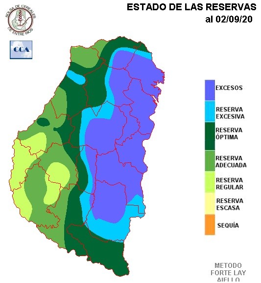 Mapa de reservas