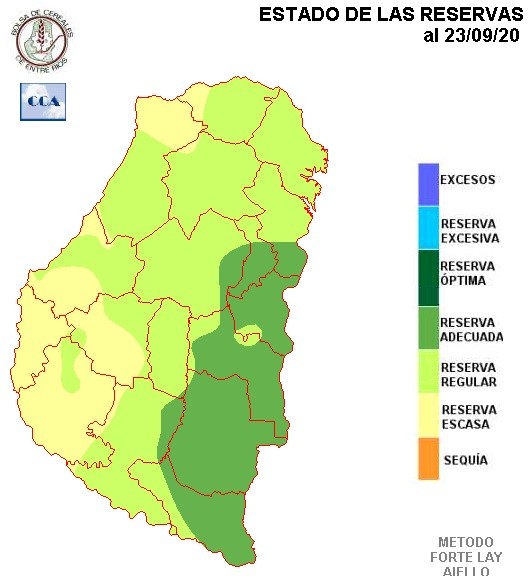 Mapa de precipitaciones