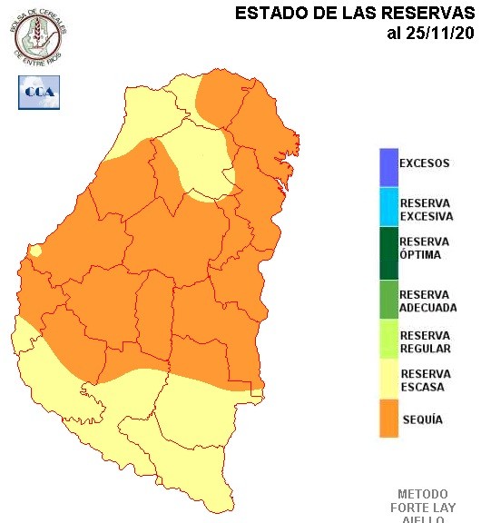 Mapa de reservas