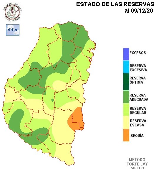 Mapa de reservas