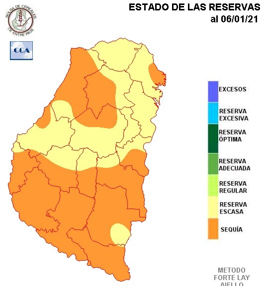 Mapa de reservas