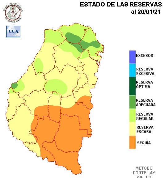 Mapa de reservas