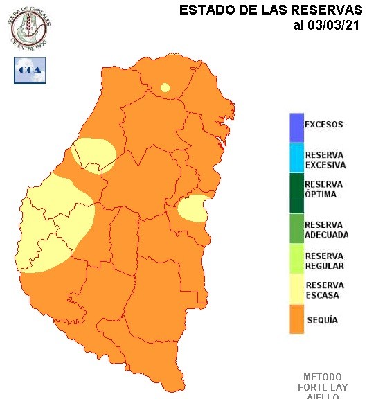 Mapa de reservas