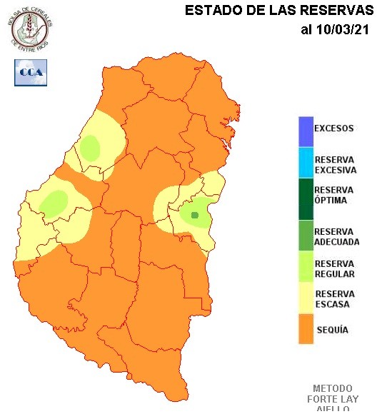 Mapa de reservas