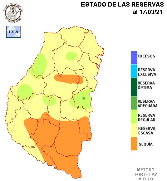 Mapa de reservas