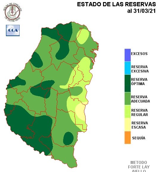 Mapa de reservas