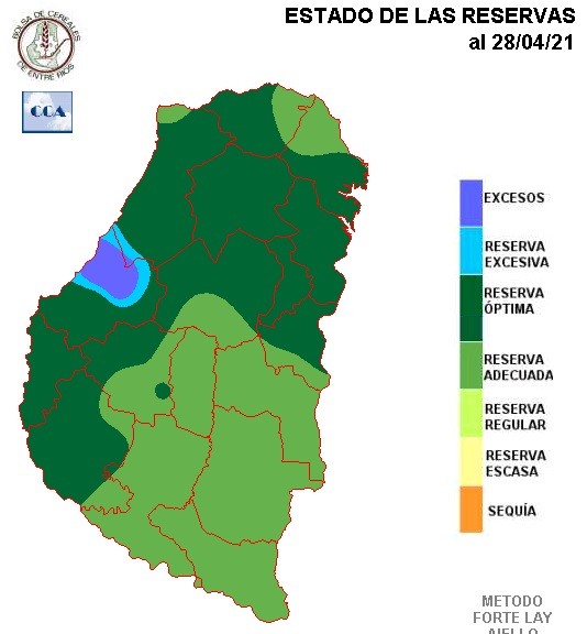 Mapa de reservas