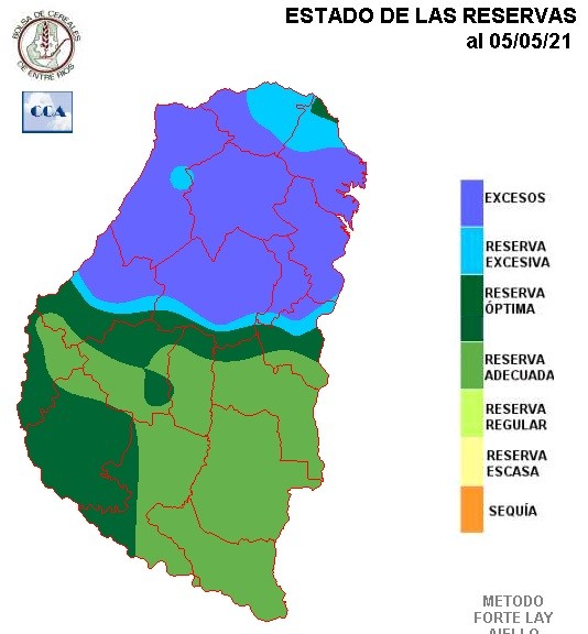 Mapa de reservas