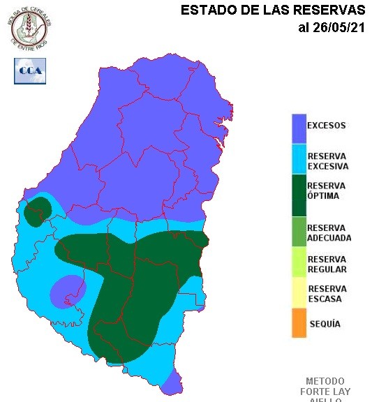 Mapa de reservas