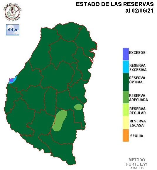 Mapa de precipitaciones