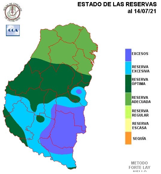 Mapa de reservas