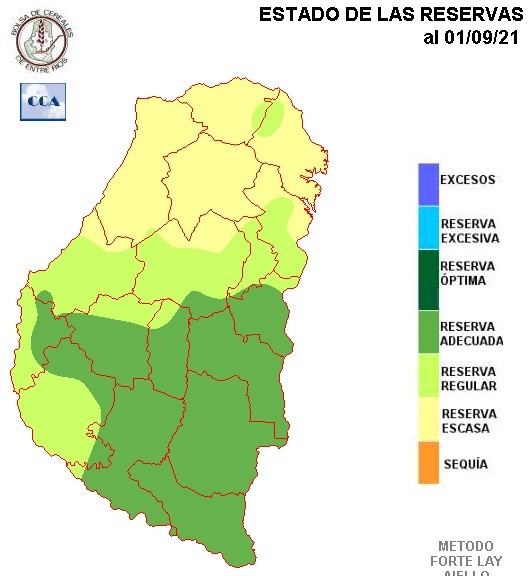 Mapa de precipitaciones