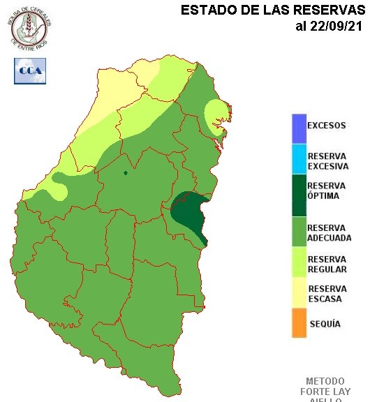 Mapa de reservas