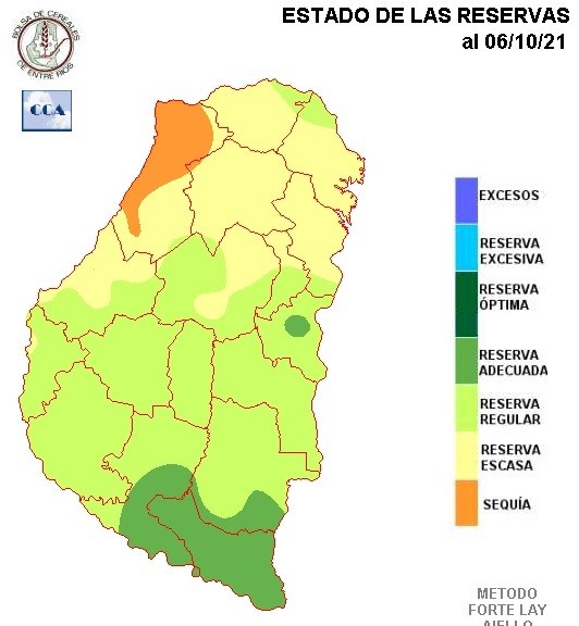 Mapa de reservas