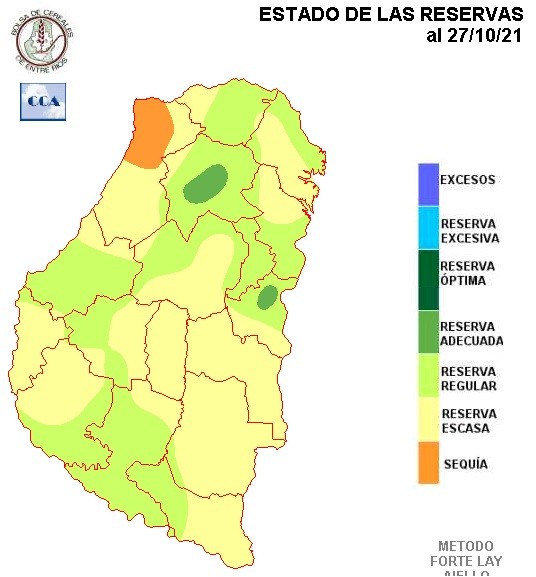 Mapa de reservas