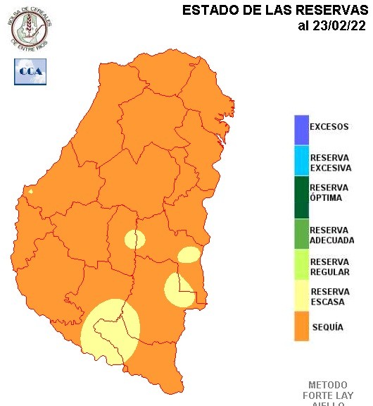 Mapa de reservas