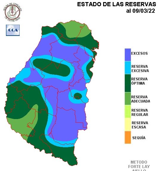 Mapa de reservas