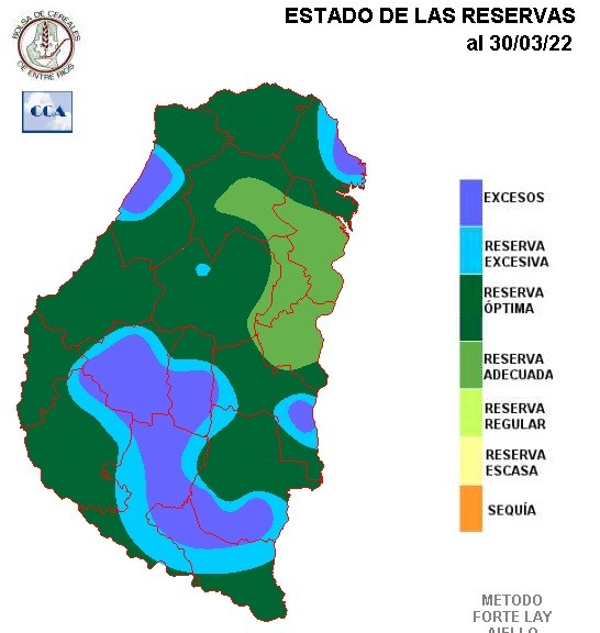 Mapa de reservas