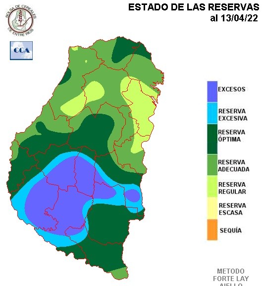 Mapa de reservas