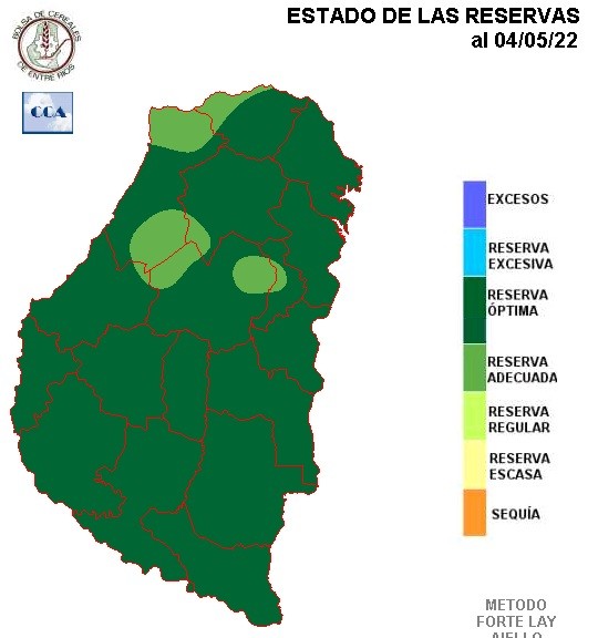 Mapa de reservas