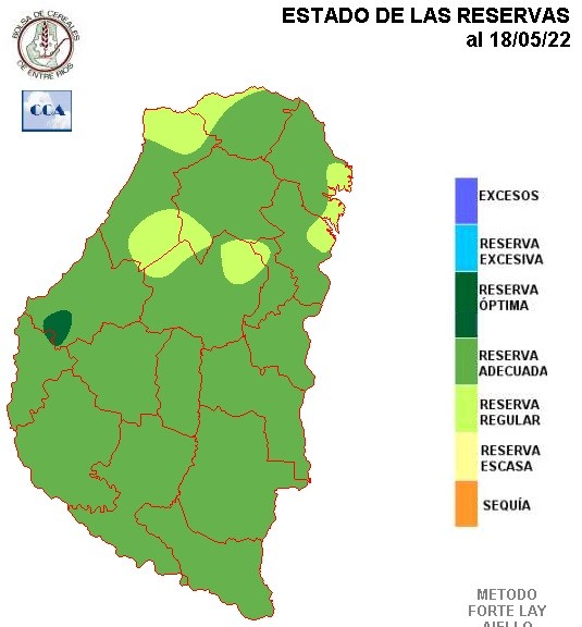 Mapa de reservas