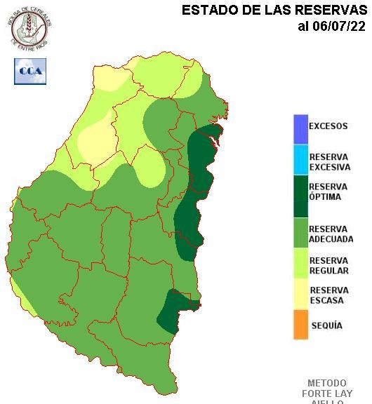 Mapa de reservas