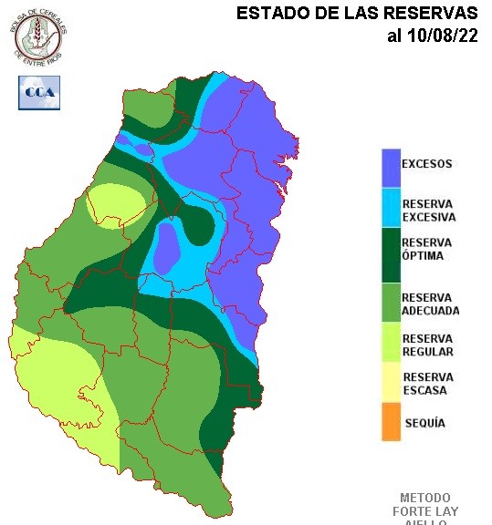 Mapa de reservas