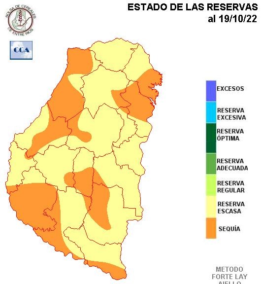 Mapa de reservas