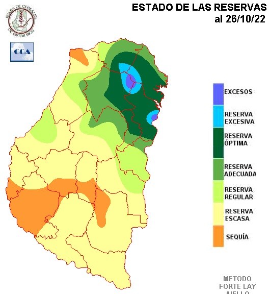 Mapa de reservas