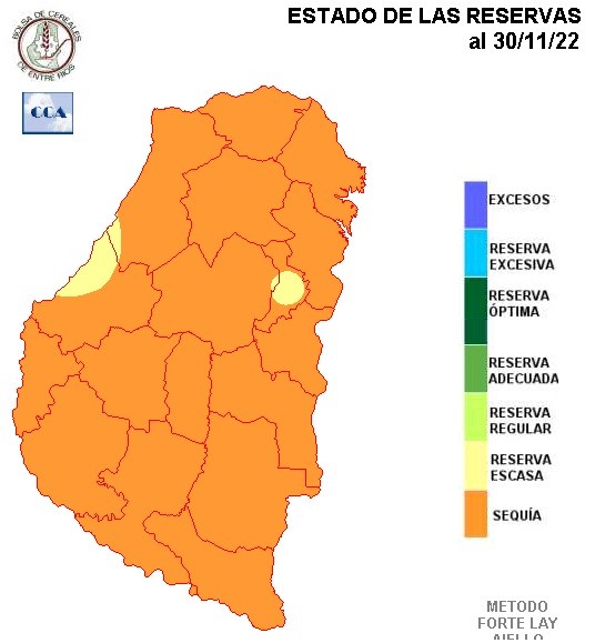 Mapa de precipitaciones