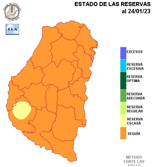 Mapa de reservas