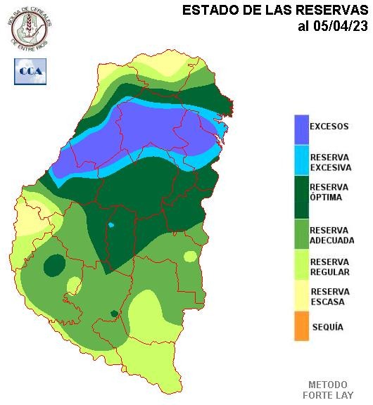 Mapa de reservas