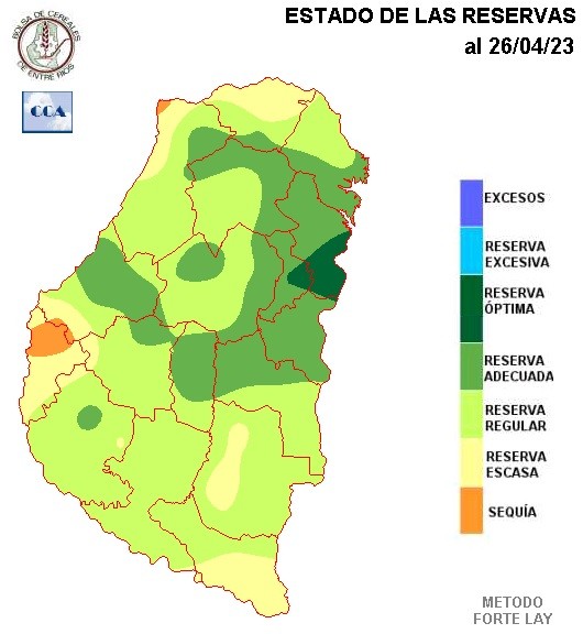 Mapa de reservas