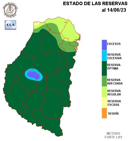 Mapa de precipitaciones