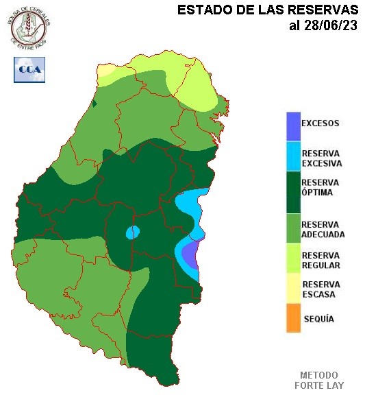 Mapa de reservas