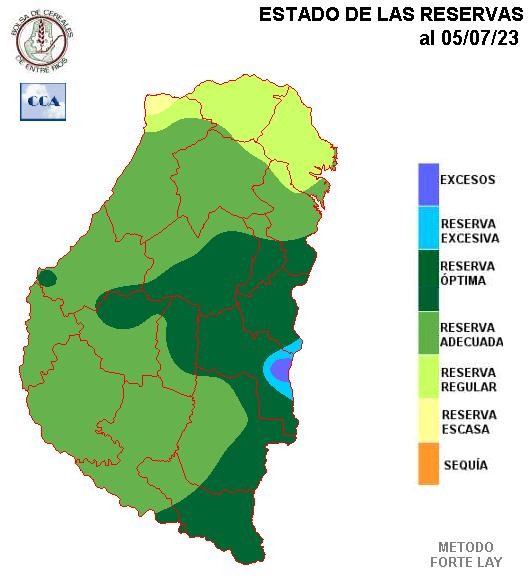 Mapa de precipitaciones