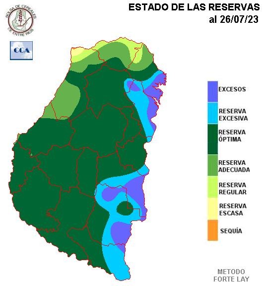 Mapa de reservas