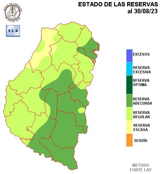 Mapa de precipitaciones