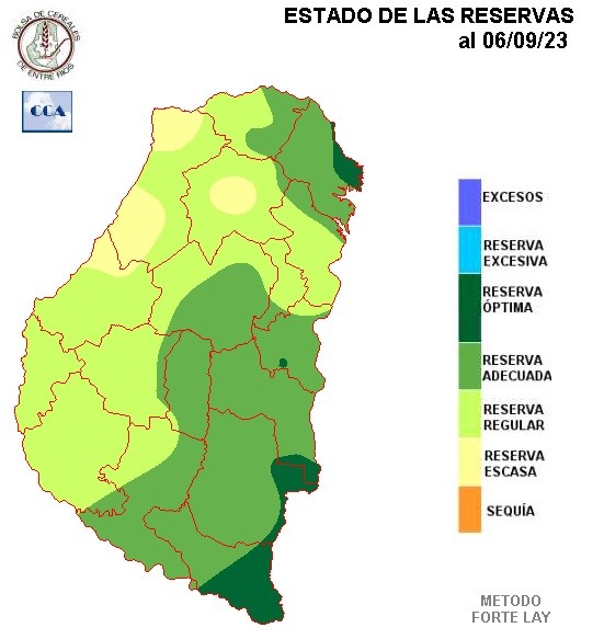 Mapa de reservas