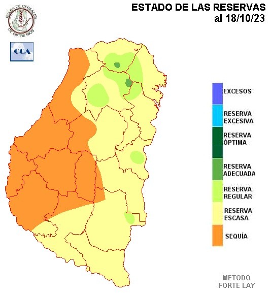 Mapa de reservas