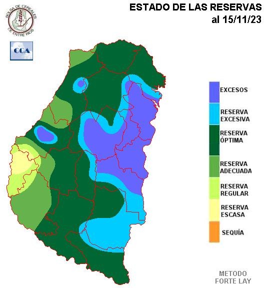 Mapa de reservas